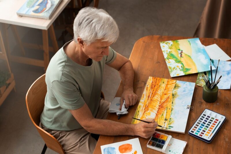boosting memory with painting