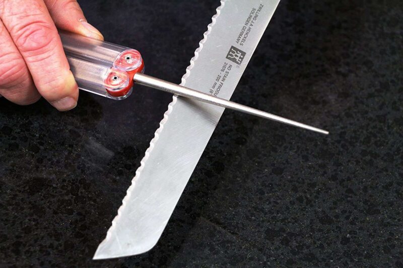 Tools and Materials for Bread Knife Sharpening